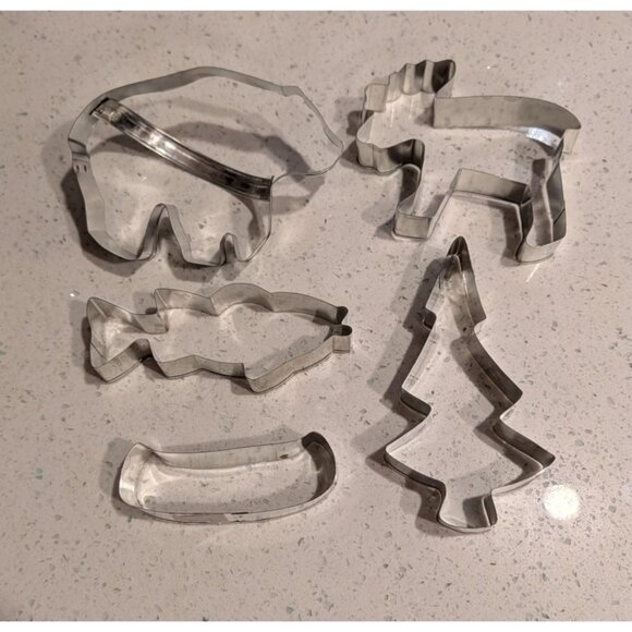 Whimsical Forest Adventure Cookie Cutter Set Stainless Steel Baking Tools - Picture 6 of 8